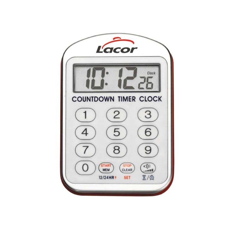 Lacor Küchentimer mit Alarm 60804