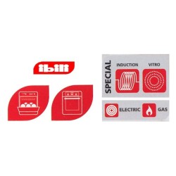 Rondel ze stali nierdzewnej wypukły z dzióbkiem do zlewania marki Ibili