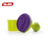 Set of 8 silicone biscuit stamps and cutter