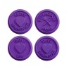 Set 8 timbri per biscotti in silicone e tagliapasta