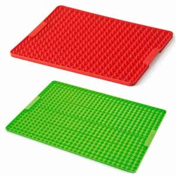 Tappetino in silicone Crispy Mat rettangolare Silikomart