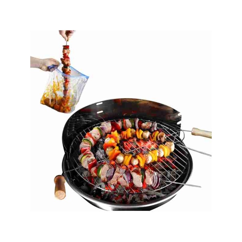 2 bbq-spiesen Twister van Westmark
