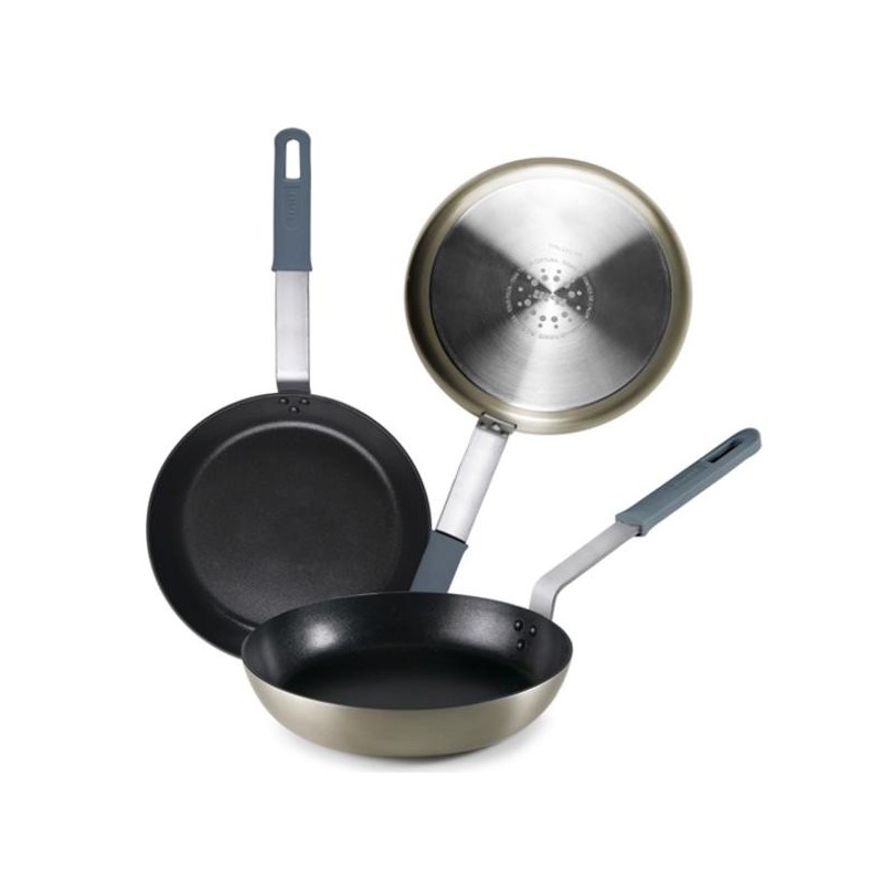 Patelnia z wzmacnianego aluminium Titanio Chef marki Ibili