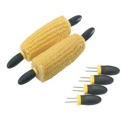Westmark Maiskolbenhalter Spiky, 4er-Set