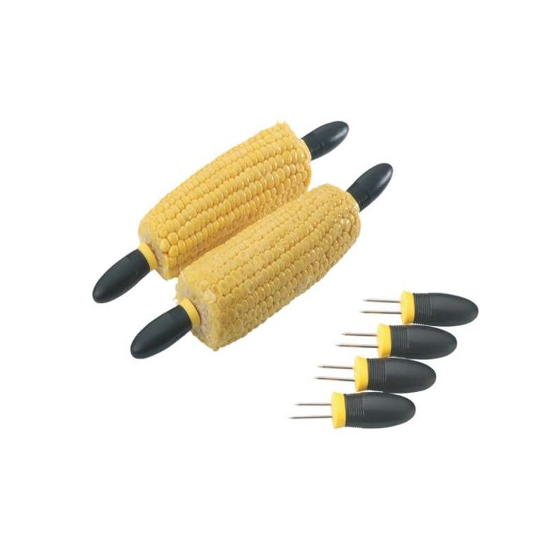 Conjunto de 4 suportes para comer maçarocas de milho da Westmark