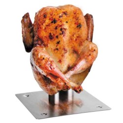 Girarrosto verticale per pollo con porta-spezie da forno Ibili