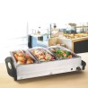 Chauffe-plats de buffet avec 3 bacs gastronorme de Lacor