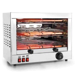 Tostapane con grill doppio orizzontale professionale Lacor