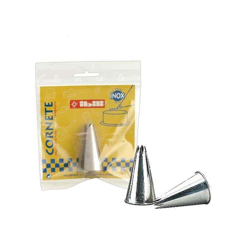 Beccucci per sac à poche in acciaio inox Ibili
