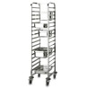 Carrello portateglie per bacinelle Gastronorm Lacor