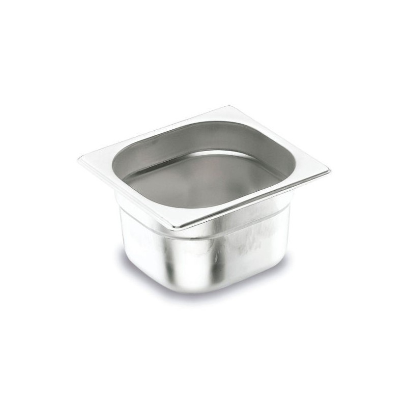 Cubas Gastronorm 1/6 em aço inoxidável da Lacor