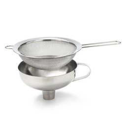 Imbuto in acciaio inox con setaccio iSi