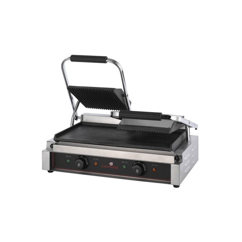 Pujadas double commercial contact grill