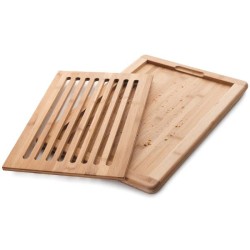 Tagliere in bambù per il pane con raccoglibriciole Lacor