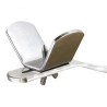 Rocking and swivel stainless steel ham stand