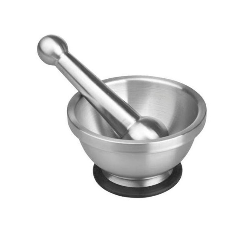Mortaio in acciaio inox Ibili