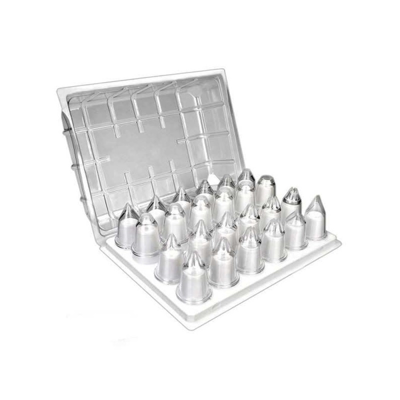 Ibili Set mit 24 Spritztüllen im Etui