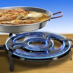 Réchaud à paella plat à gaz butane et propane de Garcima