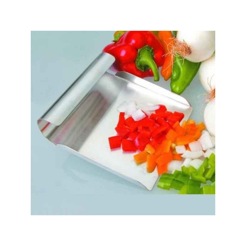 Pelle ramasse-légumes et aliments en acier inox