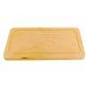 Wooden churrasco serving board 40x22 cm