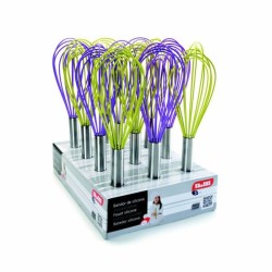Fouet à fils en silicone et manche en acier inox d'Ibili