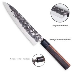 Faca de chefe japonesa de 20 cm Osaka da 3 Claveles