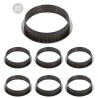 Kit molde + aros tarte ring Montblanc Ø 80 de Silikomart