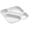Tabuleiro de autosserviço em policarbonato de várias cores