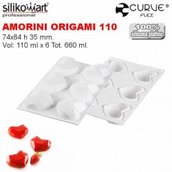 Molde Amorini Origami 110 Silikomart Professional