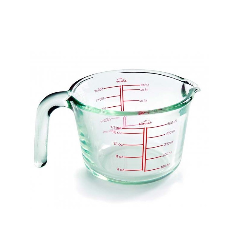 Messbecher aus Glas von Lacor