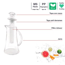 Caraffa con infusore Lacor