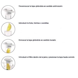 Caraffa con infusore Lacor