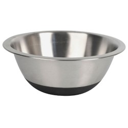 Ciotola in acciaio inox con base in gomma Equinox