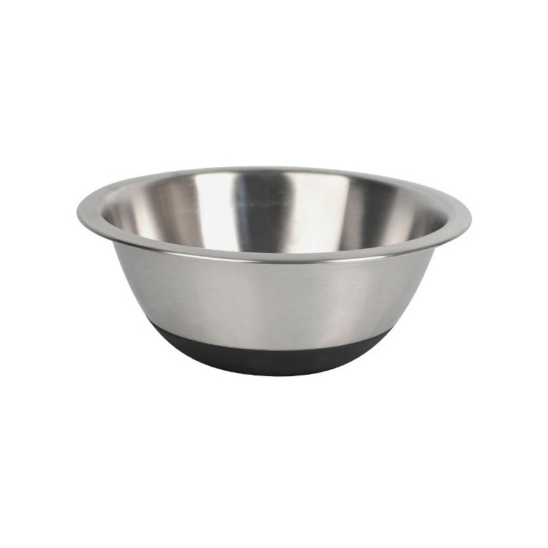 Ciotola in acciaio inox con base in gomma Equinox