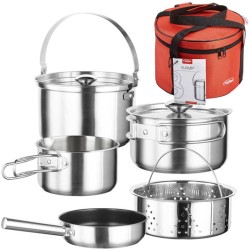 Trem de cozinha transportável Kamp da Inoxibar