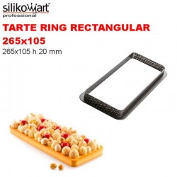 Tarte Ring Rectangular 265x105 de Silikomart Professional