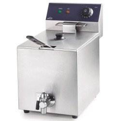 Fritadeira elétrica profissional com torneira Lacor 69468