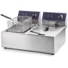 Freidora eléctrica profesional doble 69466de Lacor