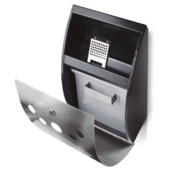 Stainless steel wall-mounted ashtray