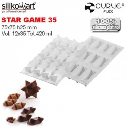 Molde Star Game 35 silikomart Professional