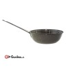 Garcima enamelled deep frying pan with basket