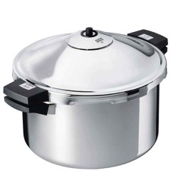 Pentola a pressione Duromatic Hotel Ø28 cm con maniglie Kuhn Rikon