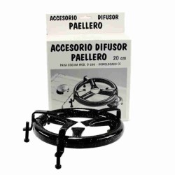 Fornello diffusore per paella da piano cottura a gas 20 e 25 cm Garcima