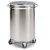Bidone in acciaio inox senza pedale di Sammic