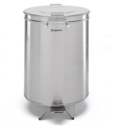 Sammic Edelstahl-Tretabfalleimer 95 Liter CU-95P