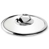 Lacor Belly Glasdeckel mit Rand aus Edelstahl 18/10