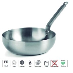 Lacor Ferrum deep iron frying pan