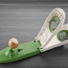 Alligator onion peeler