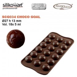 Molde bombones SCG034 Choco Goal de Silikomart