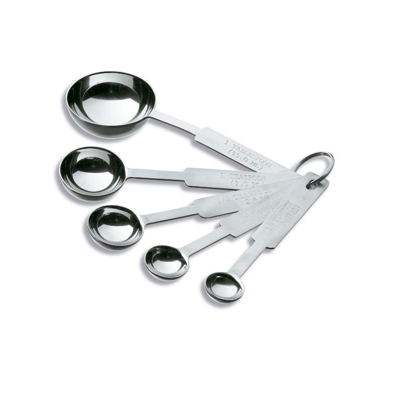Set van 5 maatlepeltjes van Lacor